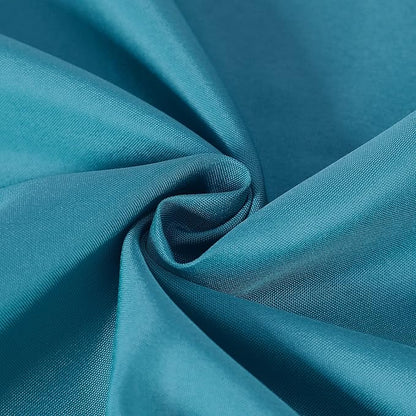 Cupuamon Square Tablecloth 70x70 inch Washable Polyester Fabric Table Cloth for Wedding Party Dining Banquet Decoration（70x70,Caribbean Blue）