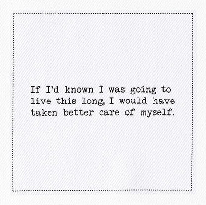 Five Star Napkins 70th Birthday Quotes White Cotton Cocktail Napkins, Beverage Napkins, Bar Napkins, Cloth Napkins, Party Napkins, Events, Holidays, Weddings, Birthdays, Disposable, 4.5" x 4.5"- (50x)