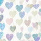 Iridescent Disco-Holographic Party-Decorations Heart Streamers-Garland - 52ft Glitter Dance Hanging Paper Banner, Wedding Bachelorette Birthday Euphoria Galentines Decor Hugfond
