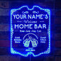 ADVPRO Personalized Your Name Home Bar RGB Dynamic Glam LED Sign - Cut-to-Edge Shape - Smart 3D Decoration - Multicolor Signage st06s43-fnd-p11b-tm-c