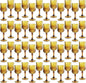 Plastic Wine Glasses，Plastic Goblets Vintage Style Cordial Drinking Glasses for Wedding Reception, Grand Event Party Supplies (48, Amber)