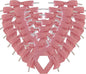 50pcs 2-1/2" Rose Gold Satin Ribbon Bows with Twist Ties Pink Satin Ribbon Bows for Candy Party Decoration Gift Packing Wrapping Accessories(2.5“,Rose Gold)