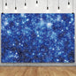 YongFoto Blue Glitter Backdrop 10x7ft Silver Light Spots Navy Blue Sequin Bokeh Photography Background Birthday Bridal Shower Wedding Photography Background Party Banner Decor Portraits Photoshoot