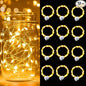 pozzolanas 12 Pack Warm White Battery Operated String Lights - 7ft Waterproof Fairy Lights with 20 LEDs for Home, Mason Jar, Party, Wedding, Halloween, Christmas Decorations
