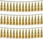 3P Gold Foil Fringe Metallic Tassel Streamers Banner Tassel Garland for Parade Floats, Bachelorette, Wedding, Birthday, Halloween, Christmas, Bridal/Baby Shower Party Decorations