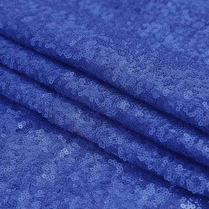 Sugargirl Navy Blue Sequin Backdrop Curtain 2 Panels 2FTx8FT Glitter Navy Blue Background Drapes Sparkle Photography Backdrop for Party Wedding Birthday Wall Decoration