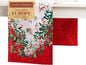 Maison d' Hermine Table Runner 100% Cotton Double Layer Table Runners 108 inches Long for Thanksgiving Christmas Decorations Home Kitchen Dining Party Wedding (Noel, 14.5" x 108")
