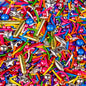 Rainbow Sprinkles for Cake Decorating - Metallic Gold Sprinkles Silver Star, Colorful Jimmies, Sugar Pearl, Cupcakes Topper, Ice Cream, Cookie Decorations for Christmas Birthday Party