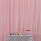 Poise3EHome Pink Sequin Backdrop, 10Ft x 10Ft Glitter Photography Background Curtains for Party Baby Shower Wedding Birthday Christmas Thanksgiving Halloween Decoration