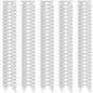 Bright Creations Mini Silver Ribbon Bows - 3-Inch, Silver, 100 Count, Polyester Satin - Twist Tie Bows for Treat Bags, Party Favors & Crafts