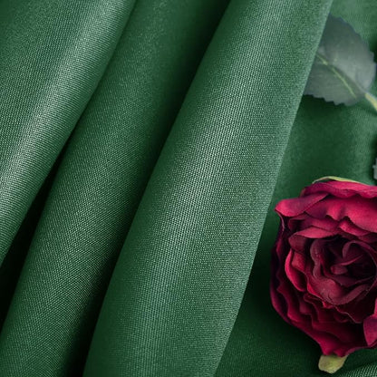 Ascoza 2pack 60x102 Inch Hunter Rectangular Tablecloth 6 Feet Table Cloth in Polyester Fabric for Wedding/Banquet/Restaurant/Parties