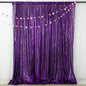 ShinyBeauty Sequin Backdrop Curtain Purple 5FTx10FT Sparkly Wedding Drapes Glitter Curtain for Parties Purple Photography Backdrops Sequin-Backdrop