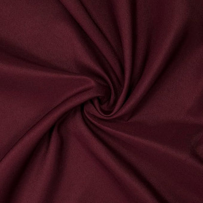 Gee Di Moda Square Tablecloth - 52 x 52 Inch Burgundy Table Cloth for Small Square or Round Tables - Heavy Duty Washable Fabric - for Buffet Table, Holiday Party, Dinner, Wedding & Baby Shower