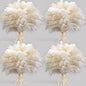40PCS White Pampas Grass for Home Decor - Elegant Boho Decor - Premium Quality Pampas Grass Stems - Perfect for House, Nursery, Western, Wedding, Table, and Bohemian Decor