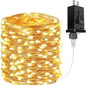 Extra Long 99Ft 300 LED Fairy Lights Plug in, Waterproof String Lights Outdoor & Indoor 8 Modes with Timer, Twinkle Light for Girl's Room Garden Birthday Halloween Christmas Decorations (Warm White)