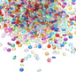 PATIKIL 4000 Pcs Wedding Table Scatter Confetti Crystals 6mm Acrylic Diamonds Vase Fillers Gems for Table Centerpiece Decorations Party Vase Beads, Mixed Colors