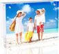 4x6 Inches Acrylic Picture Frames 1 Pack, Double Sided Magnetic Photo Frames,Free Standing on Desk or Table Clear Picture Frames