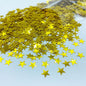 Confetti Star Glitter Sequins Table Confetti Metallic Foil Star for Wedding Birthday Festival Engagemetn Christamas New Year Theme Party Celebrations Favor Party Supplies(Gloden Star10mm)