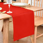Farmhouse Red Table Runner Dining Table Runners 72 Inches Long Coffee Table Runner for Dresser Living Room Bedroom Holiday Party Banquet 12X72 Inch