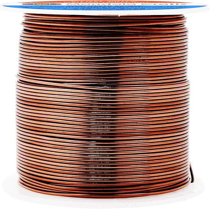 Mandala Crafts 20 Gauge Anodized Aluminum Craft Wire for Jewelry Making - 100 FT Colored Flexible Brown Wire - Bendable for Bonsai Armature Crafting Sculpting