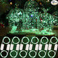 HXWEIYE 12 Pack 7ft 20LED Green Fairy Lights Battery Operated for Mason Jar DIY Wedding Party Bedroom Patio Christmas Décor