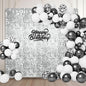 24PCS Silver Shimmer Wall Backdrop, Square Sequin Backdrops Panel, Glitter Wall Background for Birthdays, Weddings, Christmas, Engagements, Disco Bachelorette Party Decoration (4FTx6FT)