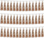 3P Champagne Gold Foil Fringe Metallic Tassel Streamers Banner Tassel Garland for Parade Floats, Bachelorette, Wedding, Birthday, Halloween, Christmas, Bridal/Baby Shower Party Decorations