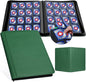 GEAoffice Premium 1000 Trading Card Binder, Large Side Loading 16 Pocket Card Collection Binder Album Folder for MTG, TCG & Sports, Green