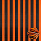 6 Pack Black Orange Foil Fringe Curtain Backdrop, 3.28Ft x 8.2Ft Metallic Tinsel Foil Fringe Streamer Curtains for Photo Booth, Birthday, Wedding, New Year Party Decorations