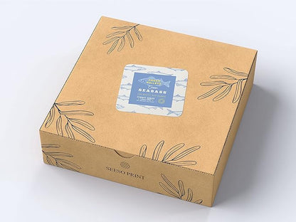 300 pcs Premium Custom Stickers Uncoated Paper 2 inch Square - Personalized Stickers for Businesses with Logo and Name