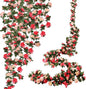10 Pcs 82FT Flower Garland, Artificial Rose Garland Flowers Plants Fake Flower Hanging Rose Ivy, Birthday Party Valentine's Day Wedding Wall Arch Decor