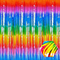 6 PackRainbow Foil Fringe Curtain Backdrop, 3.28Ft x 8.2Ft Metallic Tinsel Foil Fringe Streamer Curtains for Photo Booth, Birthday, Wedding, New Year Party Decorations