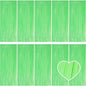 10 Pack Green Foil Curtain Backdrop 3.2ft x 8.2ft Macaron Tinsel Foil Fringe Curtains Streamer Photo Booth Backdrop for Birthday Party Baby Shower Engagement Wedding Holiday Decoration (Macaron Green)
