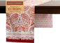 Maison d' Hermine Table Runner 100% Cotton Double Layer Table Runners 72 inches Long for Thanksgiving Christmas Decorations Home Kitchen Dining Party Wedding (Orient, 14.5" x 72")
