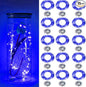 Twinkle Fairy Lights Battery Powered 3 Modes with Timer Firefly Lights 20 LED on 7.2feet Silvery Copper Wire for DIY Wedding Party Christmas Halloween Centerpiece Decorations 15 Pack (Blue)