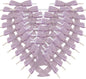 50pcs 2-1/2" Lavender Satin Ribbon Bows with Twist Ties Mini Ribbon Bows for Candy Partiy Decoration Gift Packing&Wrapping Accessoried(Lavender)