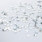 Confetti Star Metallic Foil Confetti Sprinkles for Wedding/Birthday/Festival Party Decorations 1.5OZ (Silver 10mm)