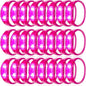 100 Pcs LED Bracelets Sound Activated with Flashing LED Strobe Music Control Light Up Bracelets for Rave, Game Prizes, Birthday Party Favor,Valentine's Day gift