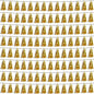 8P Gold Foil Fringe Metallic Tassel Streamers Banner Tassel Garland for Parade Floats, Bachelorette, Wedding, Birthday, Halloween, Christmas, Bridal/Baby Shower Party Decorations