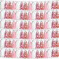 6P Pink White Peach Rose Gold Tassels Foil Fringe Metallic Garland Banner, Tassels Banner Streamers for Parade Floats, Bachelorette, Wedding, Birthday, Christmas, Bridal/Baby Shower Party Decorations