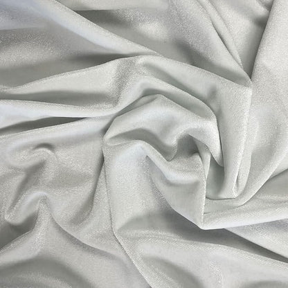 Luxurious Velvet Table Runner, 10ft Wedding Reception Decorations, 20x120inch Soft Velvet Fabric, Table Linen Overlay, Wedding Table Runners (White, 20X120inch)