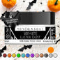 MONÉGASQUE White Edible Glitter for Drinks 7g – Halloween Edible Glitter for Cakes & Cocktails - White Luster Dust for Cocktail, Cake, Strawberries - Food & Drink Shimmer - Cake Decorations Spray