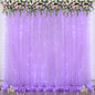 Lavender Sheer Backdrop Curtain with Led Lights for Baby Shower Girls Wedding10ft X 10ft Lavender Tulle Backdrop Curtain for Bridal Shower Birthday Party Photoshoot Arch Background Decorations