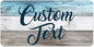 Custom Sign, Custom Street Sign, 11 Font Colors, 13 Font Styles, 4 Hole Options, 22 Sizes, 9x18 Inches, Rust Free DiBound, Fade Resistant, Made in USA by My Sign Center (Coastal)