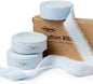 Blue Ribbon 5/8" x 21 Yards with Frayed Fringe Fabric Cotton Ribbons for Gift Wrapping Wedding Invitations Flower Bouquet Baby Shower