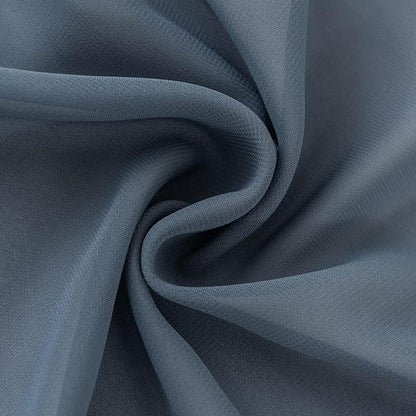 12Pack 9ft Chiffon Table Runner 14x108 Inch Sheer Romantic Table Runner for Wedding Birthday Party Bridal Shower Outdoor Decoration-Dusty Blue