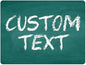 Custom Sign, Custom Street Sign, 11 Font Colors, 13 Font Styles, 4 Hole Options, 22 Sizes, 18x24 Inches, Rust Free DiBound, Fade Resistant, Made in USA by My Sign Center (Chalkboard Green)