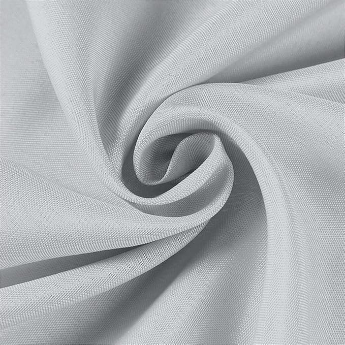 Efavormart 70" Square Linens Silver Wholesale Linens Polyester Square Linen Tablecloth for Wedding Banquet Party Restaurant