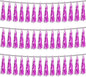 3P Fuchsia Foil Fringe Metallic Tassel Streamers Banner Tassel Garland for Parade Floats, Bachelorette, Wedding, Birthday, Halloween, Christmas, Bridal/Baby Shower Party Decorations