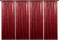 JYFLZQ Burgundy Sequin Backdrop Curtains 2ft x 8ft 4 Panel Glitter Photo Booth Backdrops Sparkly Photography Background Drapes for Parties Wedding Bridal Showers